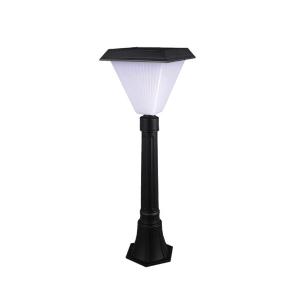 Solar Bollard Light With Pole With RGB Lights
